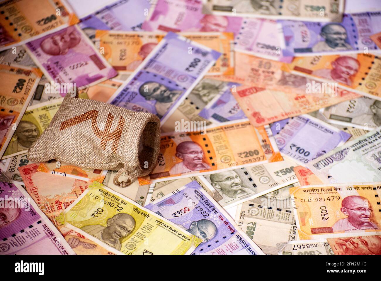 Money bag indian currency rupee hires stock photography and images Alamy