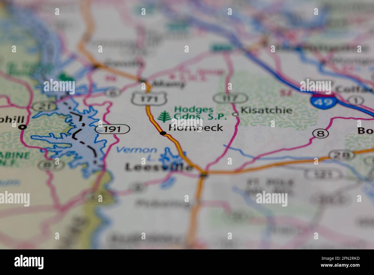 Hornbeck map hires stock photography and images Alamy