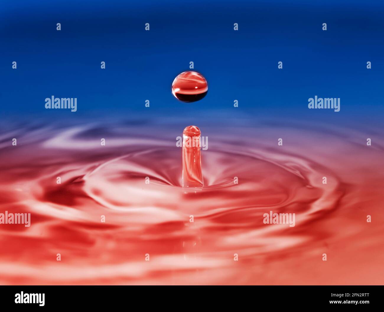 Macro photo of drops of water Stock Photo - Alamy