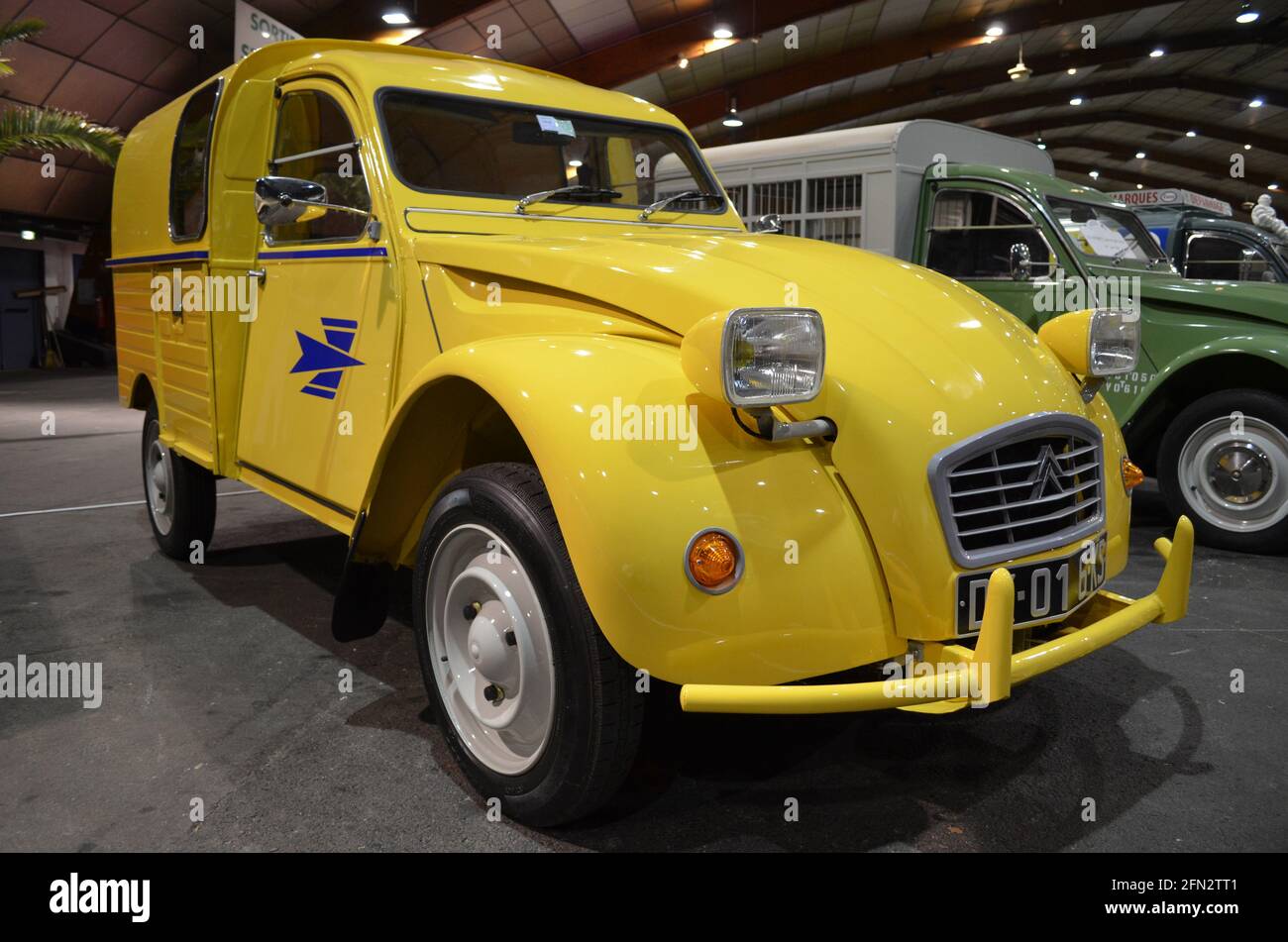 22 ème rencontre nationale des 2CV clubs de France du 13 au 17 mai 2015 à La Rochelle. Stock Photo