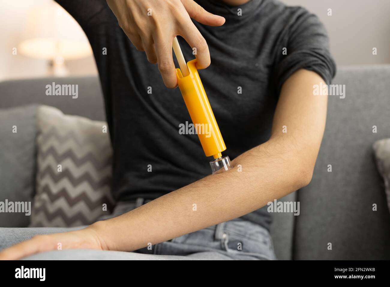Bug bite suction tool and venom extractor stock photo alamy
