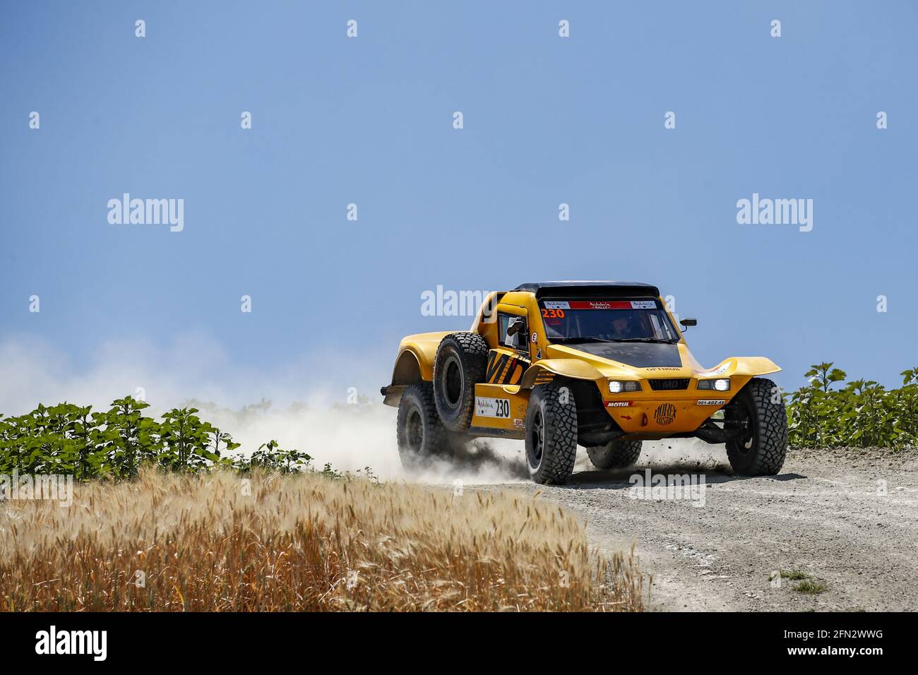 Villamartin, Spain. 13th May, 2021. 230 Martineau Jean-Luc (fra), Chatris Cedric (fra), Optimus MD, action during the 2021 Andalucia Rally, from May 12 to 16, 2021 around Villamartin, Spain - Photo Xavi Bonilla/DPPI/LiveMedia Credit: Independent Photo Agency/Alamy Live News Stock Photo