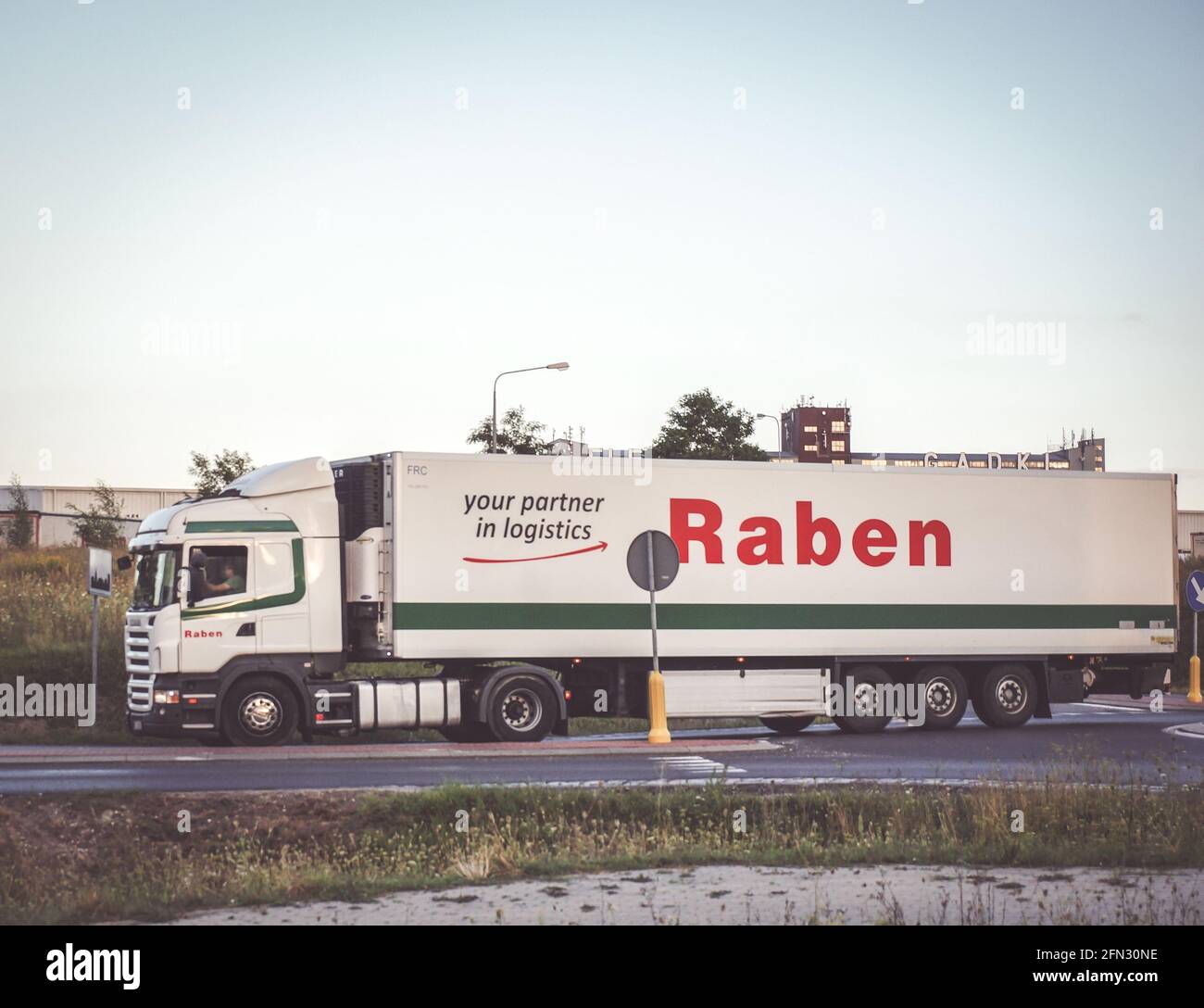 Raben truck hi-res stock photography and images - Alamy