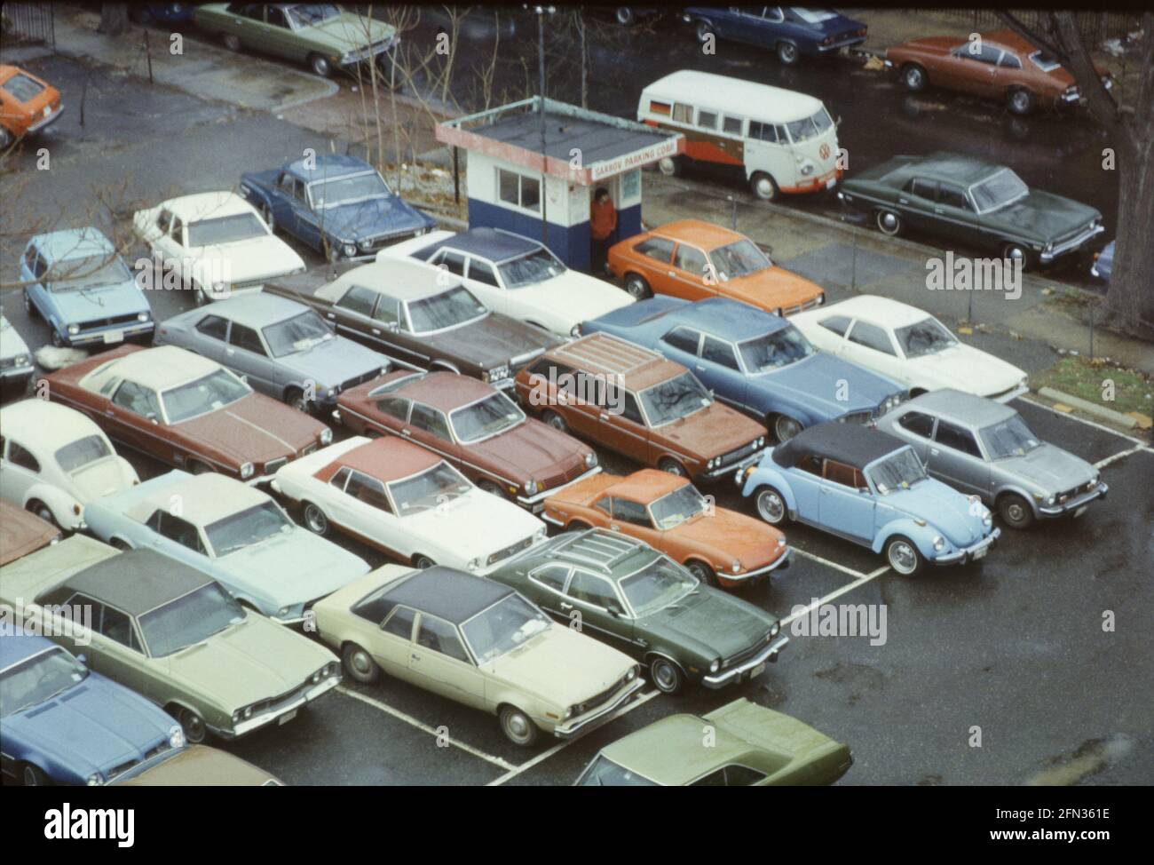 Parking lot, Washington DC, USA, 1977 Stock Photo Alamy