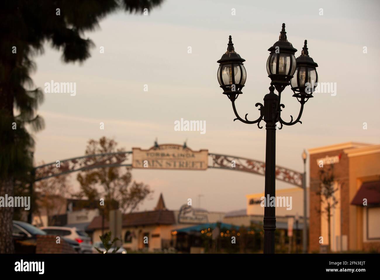 Yorba Linda, California, USA December 12, 2020 Afternoon light