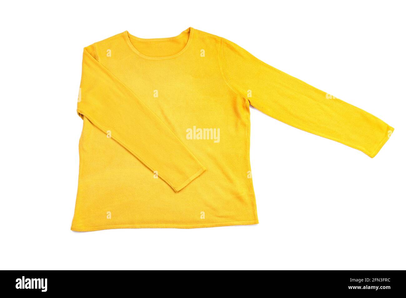 Stylish sweater on white background Stock Photo - Alamy