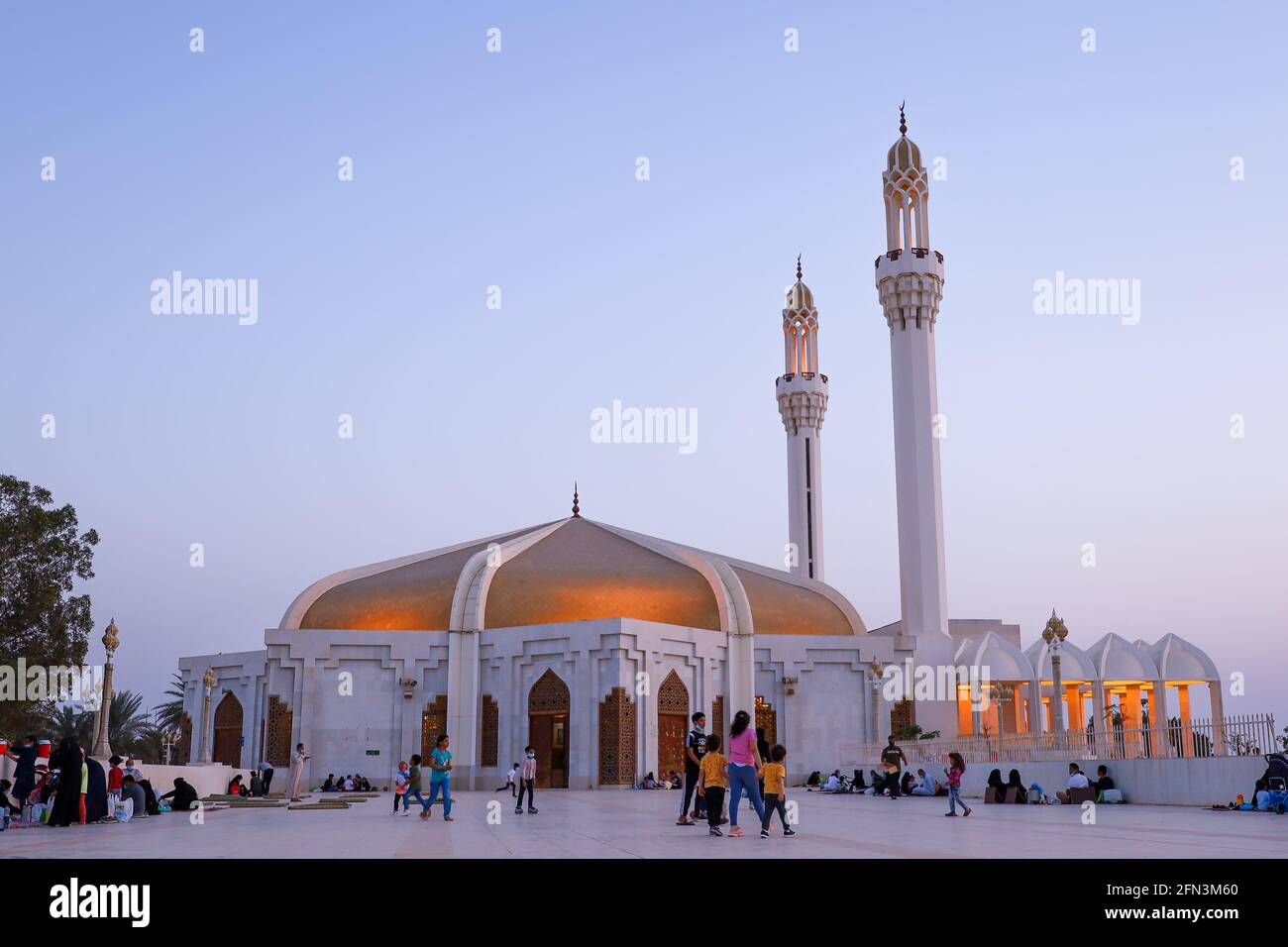 Jeddah, Saudi Arabia April 23, 2021 Beautiful view of the Hassan