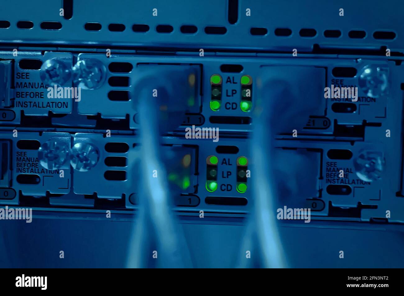 Network connection technology with network switch router,