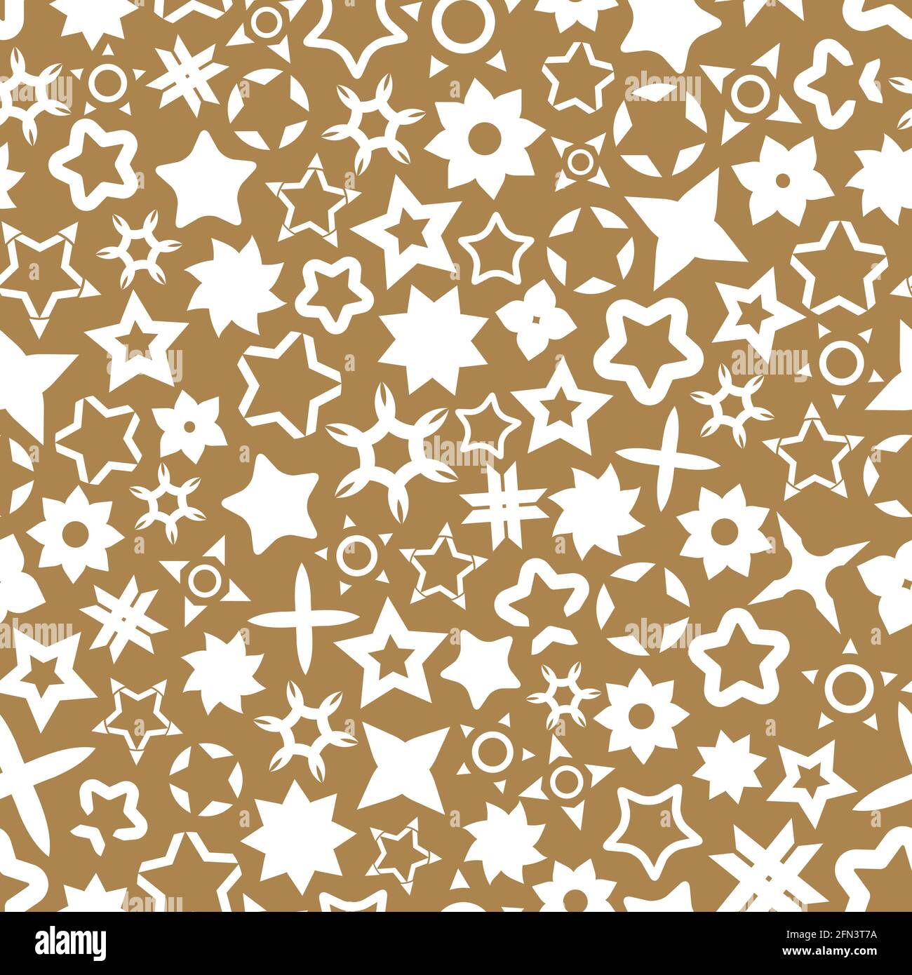 Abstract seamless background with stars. Vector illustration. Template ...