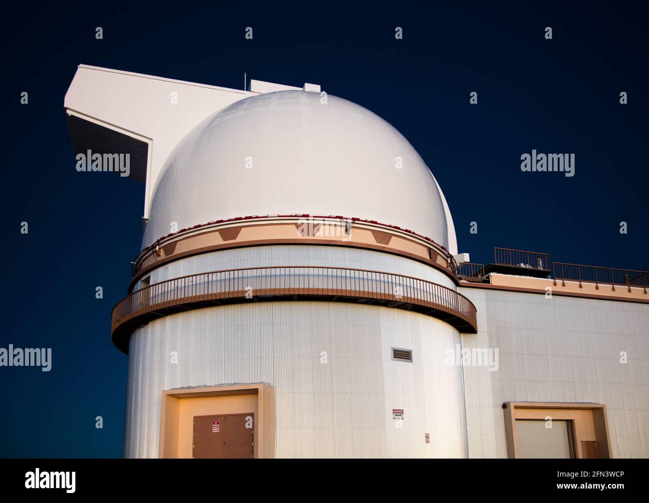University of Hawaii Institute for Astonomy 88-inch Telescope. Dedicated June 26, 1970. Mauna Kea, Big Island of Hawaii Stock Photo