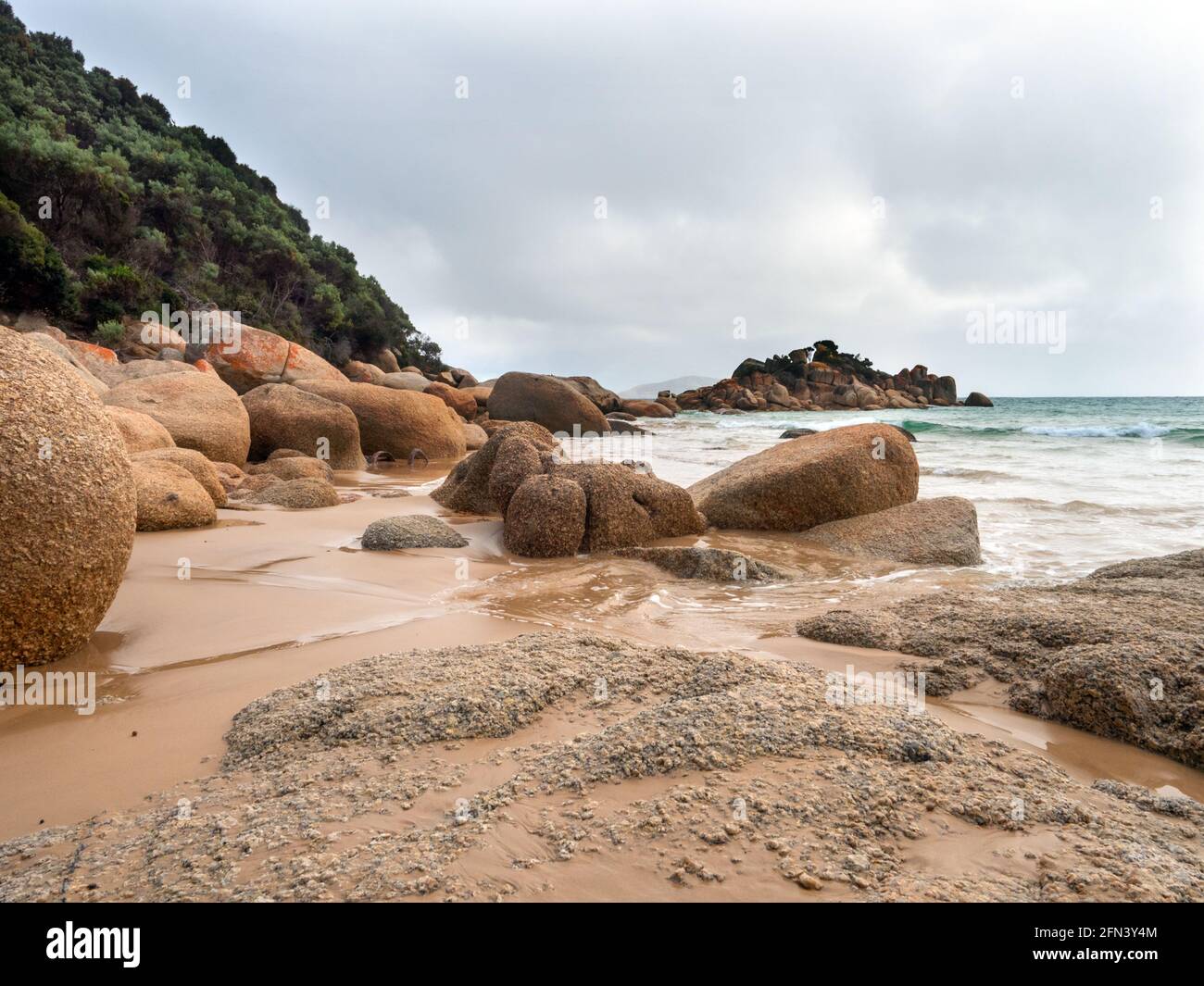 Fairy Cove at Wilsons Promontory National Park Stock Photo