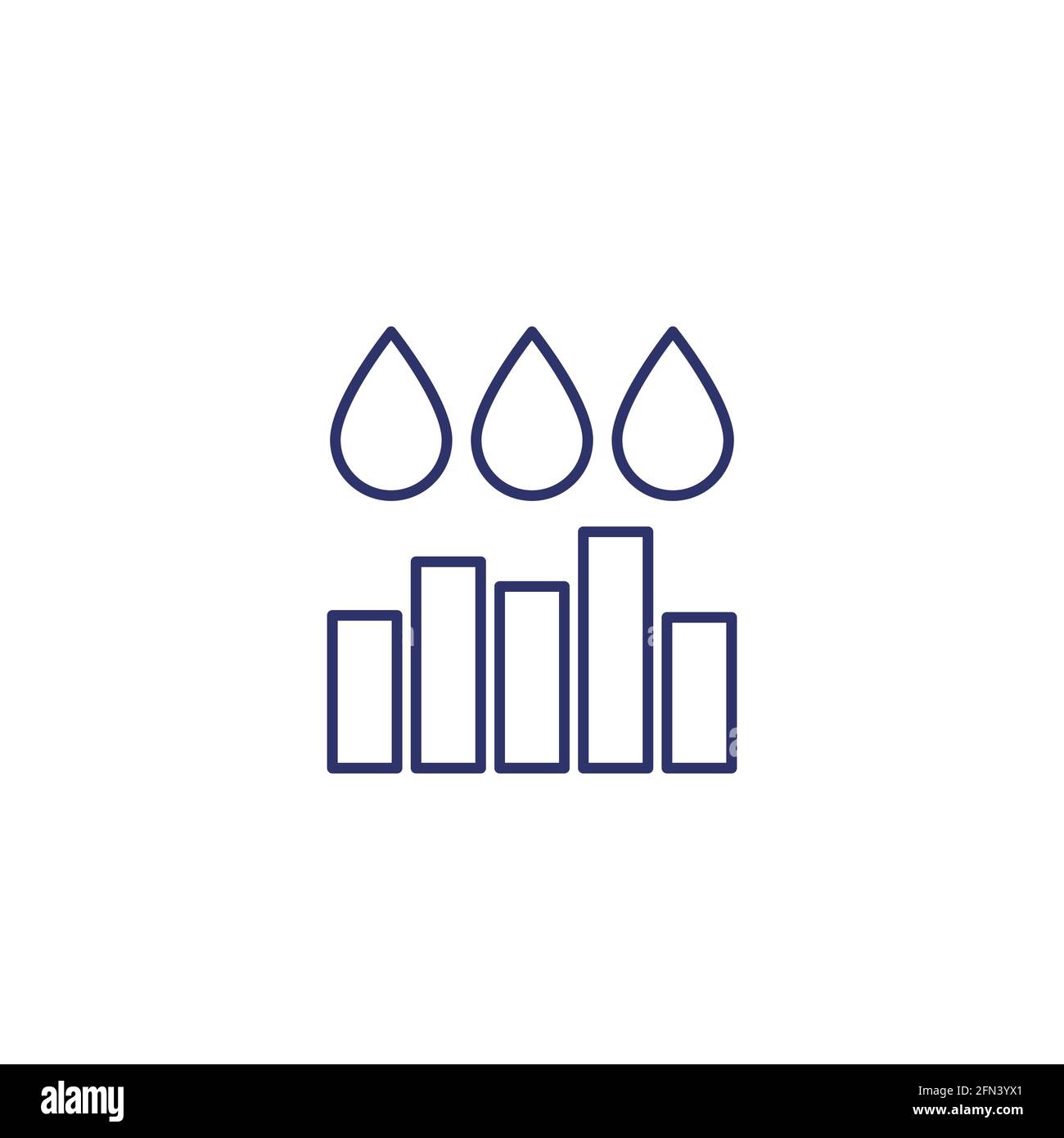 Water level system Stock Vector Images Alamy