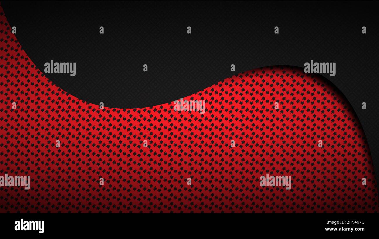 Red and Black Luxury Abstract Background Stock Vector