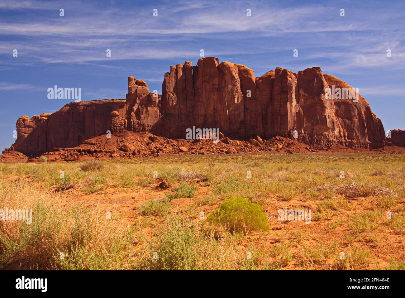 Mitton Rocks Utah Rocks in Monument Valley in Utah in the USA Stock Photo - Alamy
