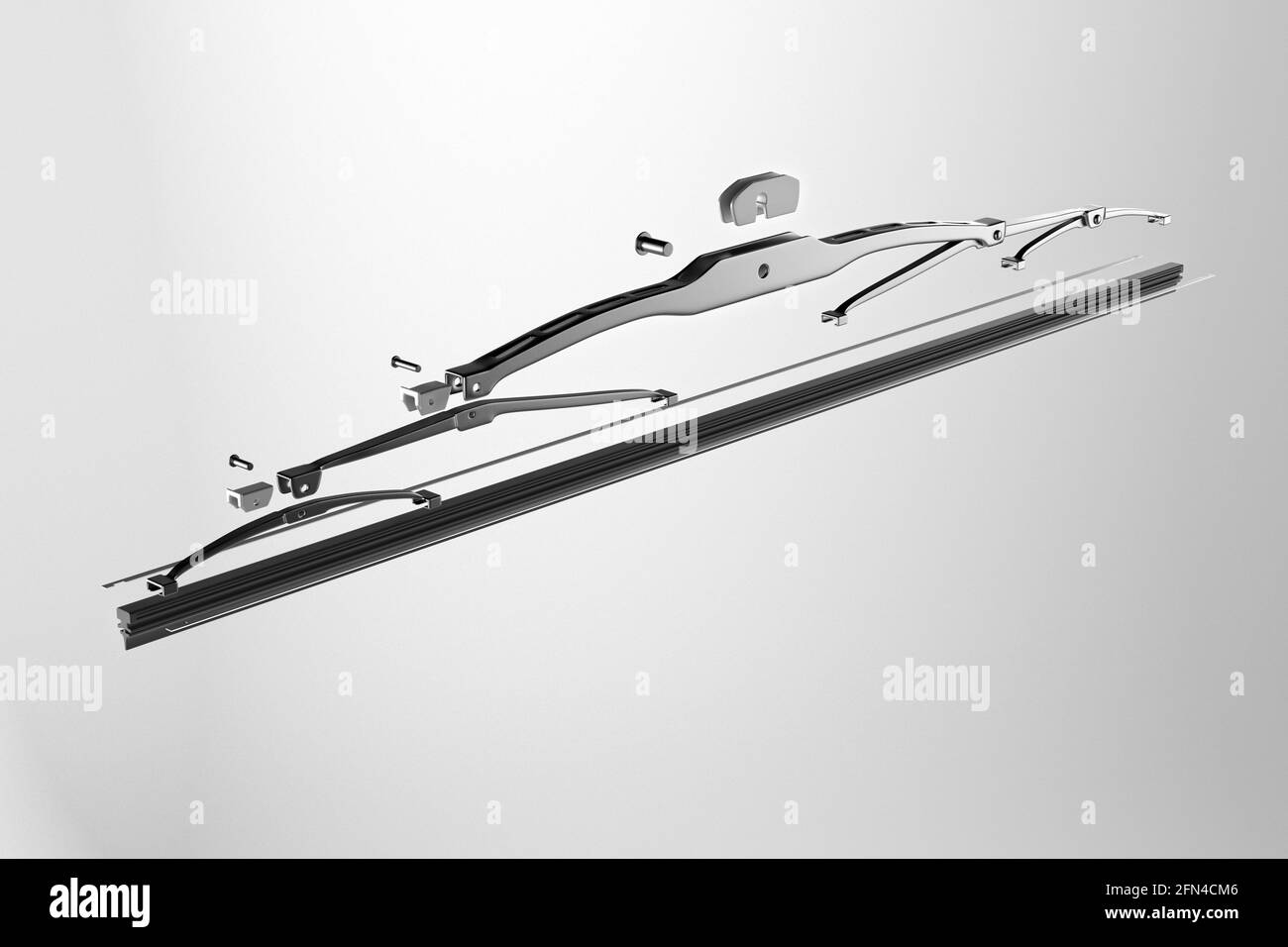 Car wiper mechanism Black and White Stock Photos & Images - Alamy