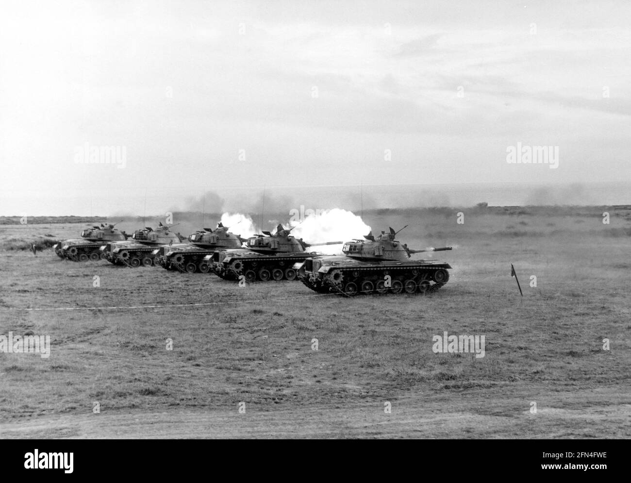 military, West Germany, Federal Armed Forces, army, tank, ADDITIONAL-RIGHTS-CLEARANCE-INFO-NOT-AVAILABLE Stock Photo