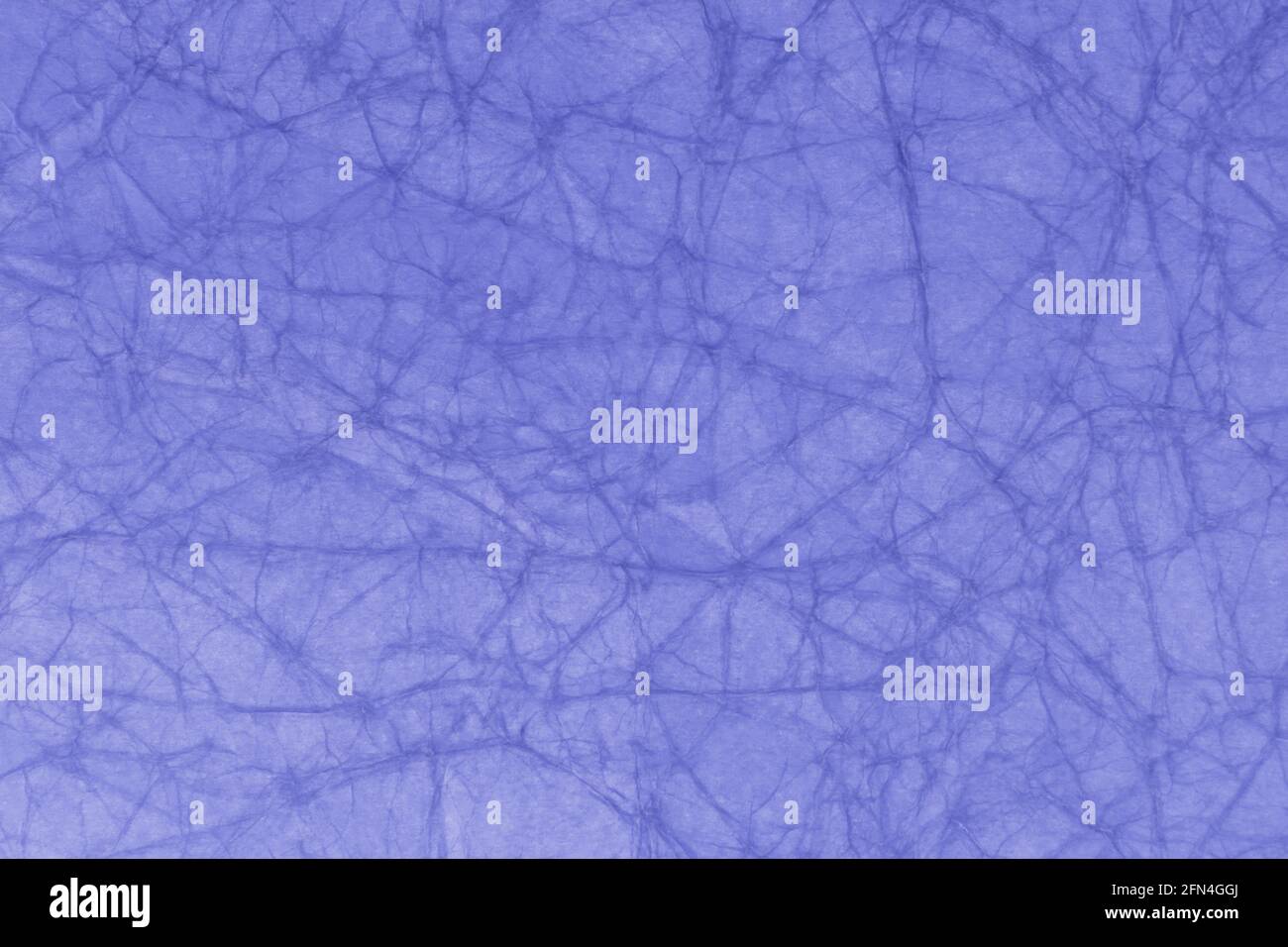 Old light blue crumpled paper texture Stock Photo