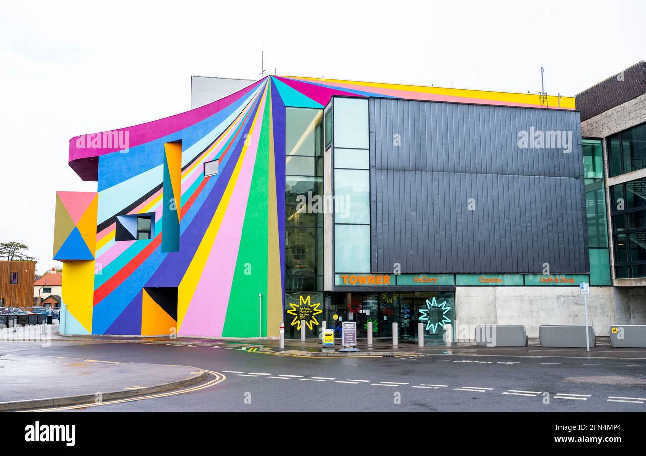 Towner Eastbourne art gallery , East Sussex , England , UK Stock Photo Alamy