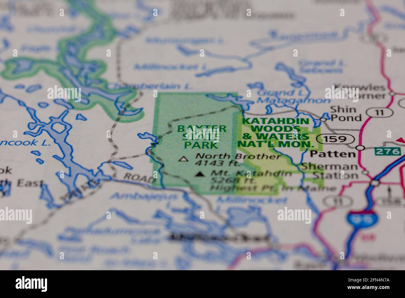 Maine Maps Facts Maine Map Baxter State Park Maine vrogue.co