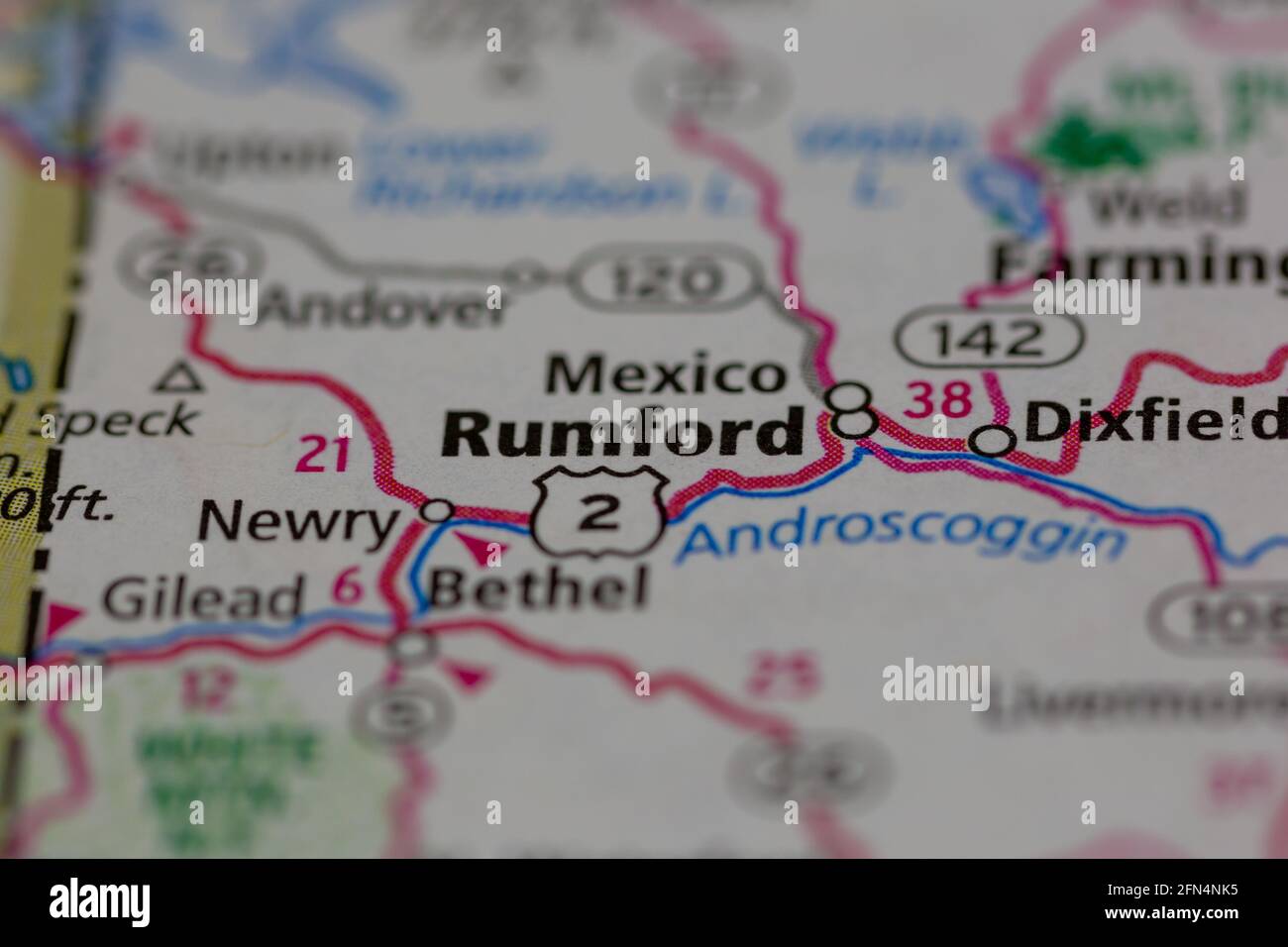 Rumford map hires stock photography and images Alamy
