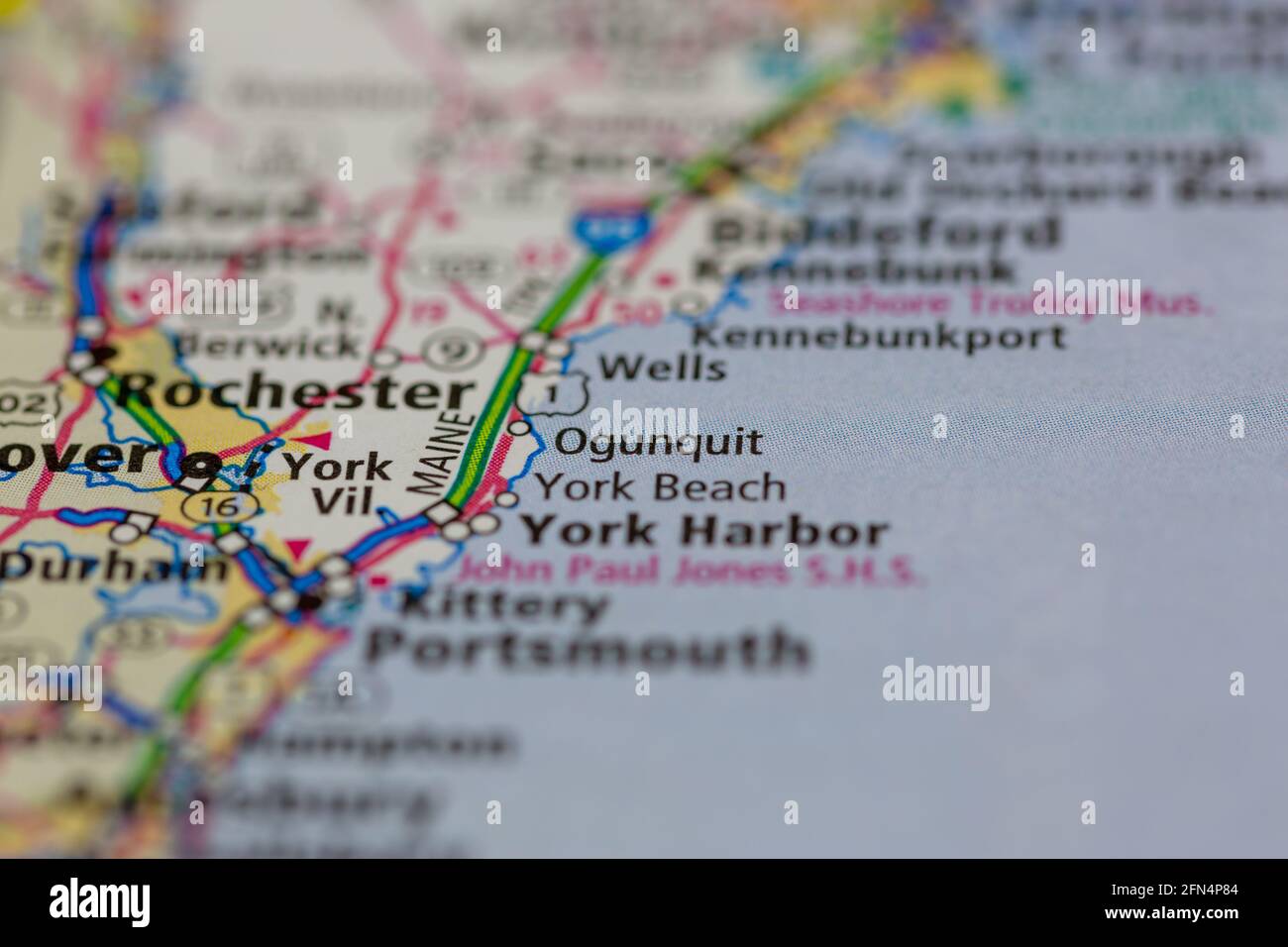 Ogunquit, Maine: Explore the Scenic Coastal Town with Our Comprehensive Map