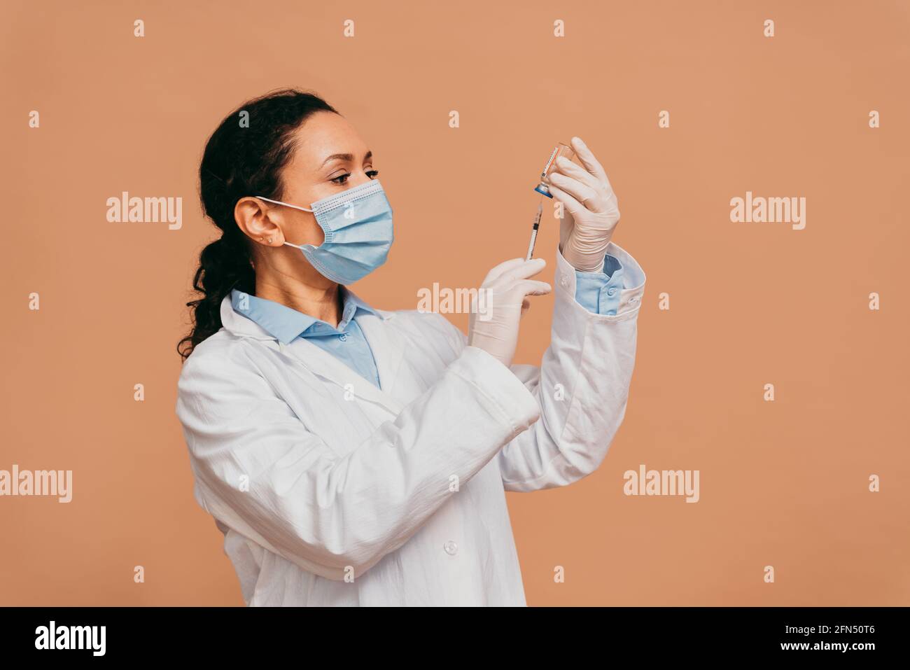 Covid-19 ( coronavirus) vaccination campaign in a clinic - People ...