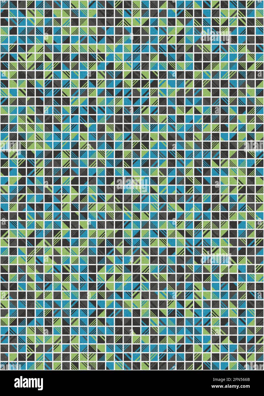 Abstract Geometric Pattern generative computational art illustration ...