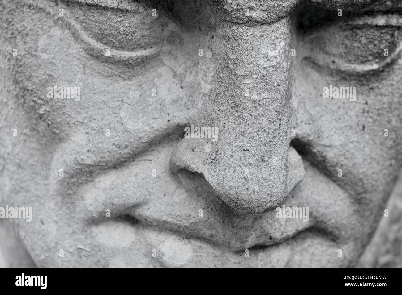 Close up of the historic group of public sculptures by Albert Hodge