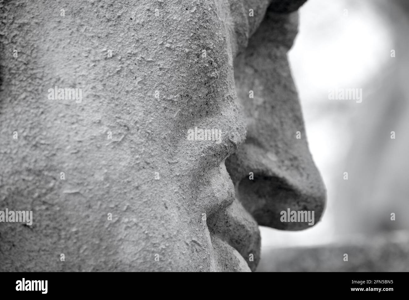 Close up of the historic group of public sculptures by Albert Hodge
