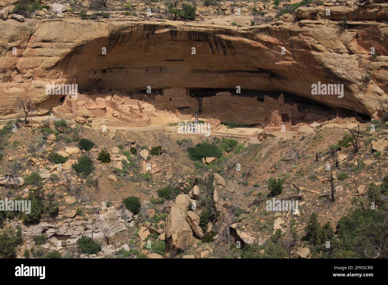 Long house in Mesa Verde NP in Colorado in the USA Stock Photo - Alamy