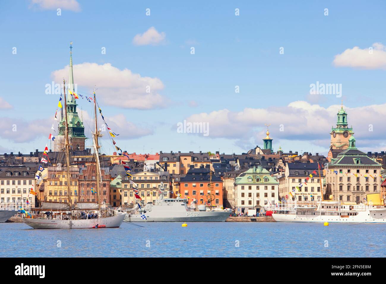 Sweden Stockholm - The Old Town. Stock Photo