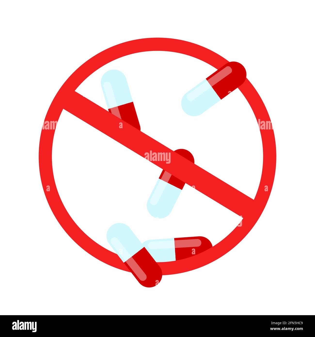 Anti-doping. Red-blue pills with reflection in prohibition symbol. Stop  doping in sports Stock Photo - Alamy