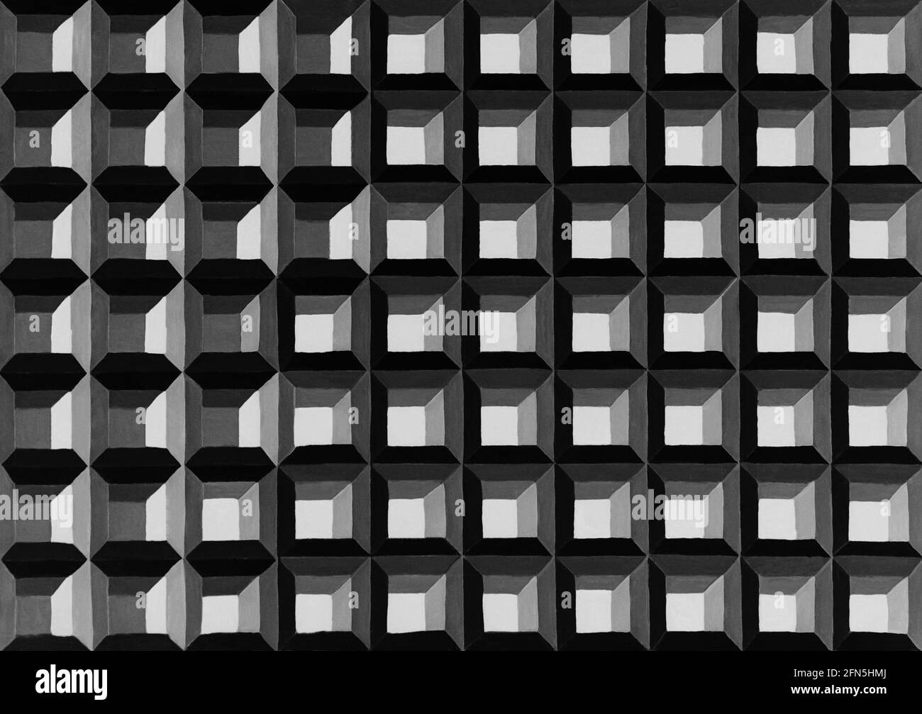 Pattern Texture Mesh Cubes Cubes pattern mesh texture illustration. Hand drawn painting optical ...