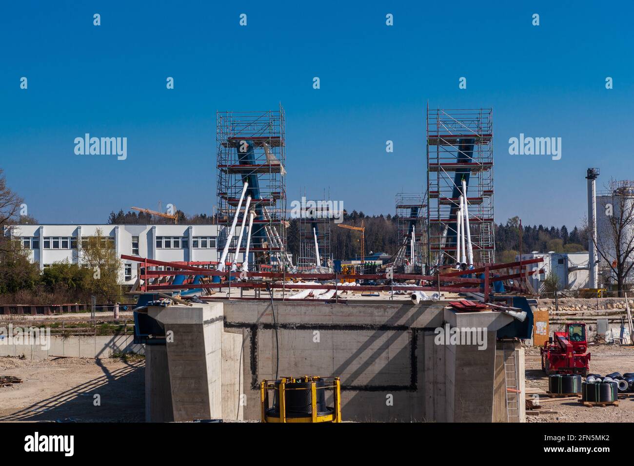 Rosenheim Germany 25 April 21 This Is Where The New Aicherpark Bridge Is Being Built Stock Photo Alamy Rosenheim Germany 25 April 21 This Is Where The New Aicherpark Bridge Is Being Built Stock Photo Alamy