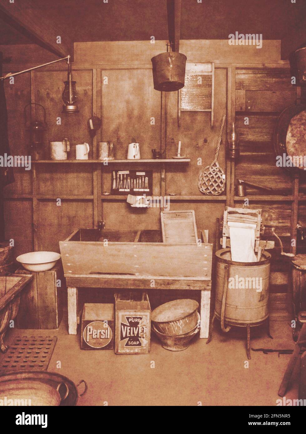 Vintage Laundry Room High Resolution Stock Photography And Images Alamy