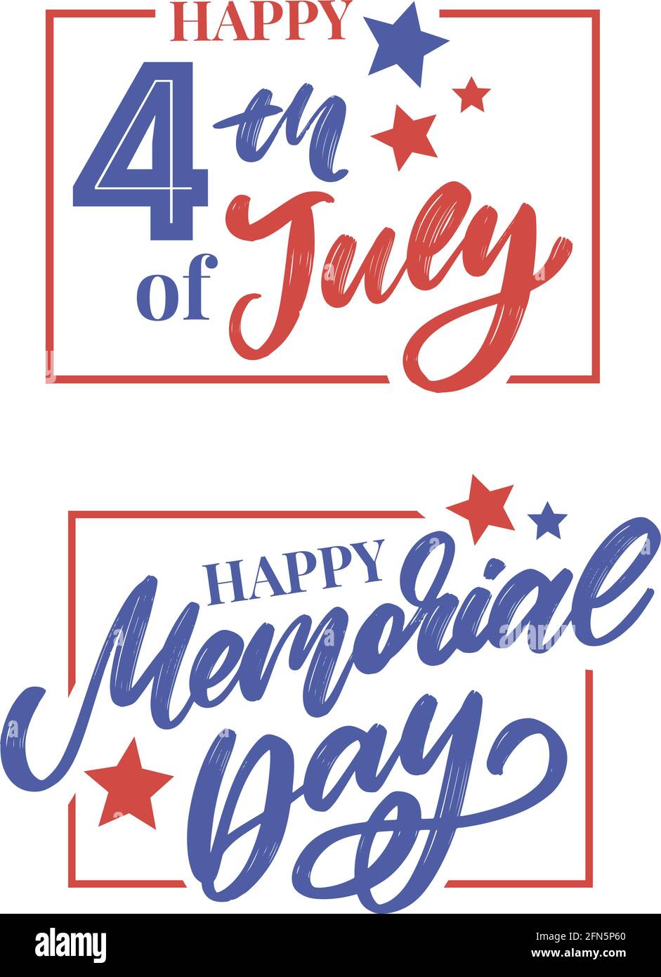 Happy Memorial Day - Stars and Stripes Stock Vector Image & Art - Alamy