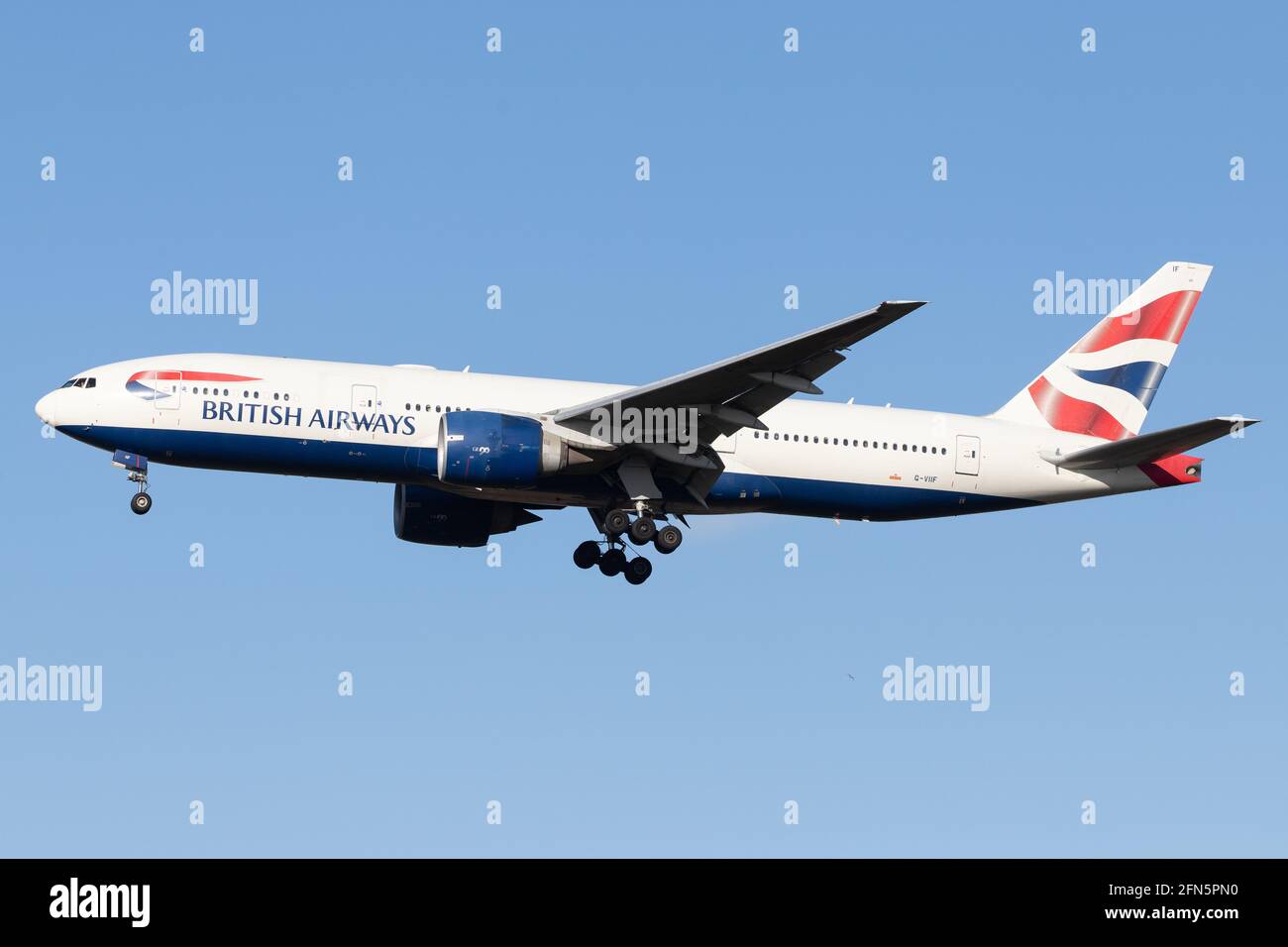 British airways 777 200 hi-res stock photography and images - Alamy