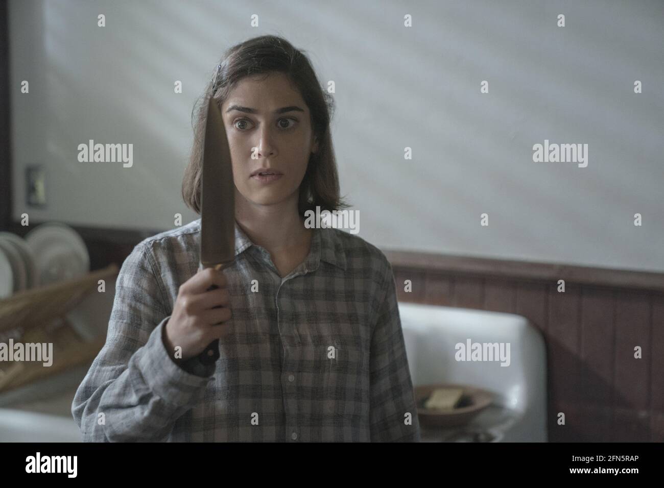 Castle Rock (TV series), starring starring Lizzy Caplan as Annie Wilkes Stock Photo
