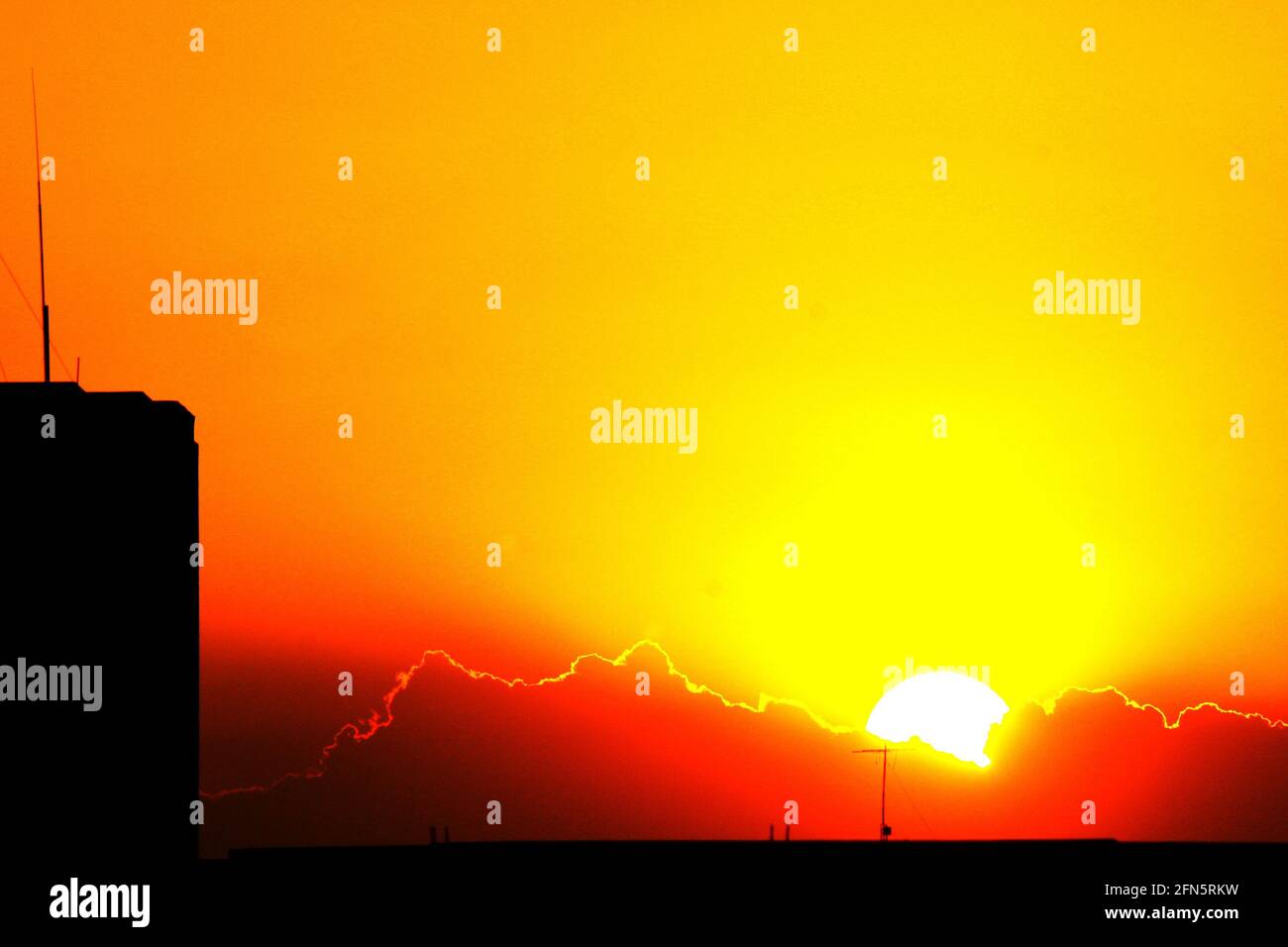 Venezuela-Zulia-Maracaibo—7-12-2010- Sunset © JOSE ISAAC BULA URRUTIA Stock Photo