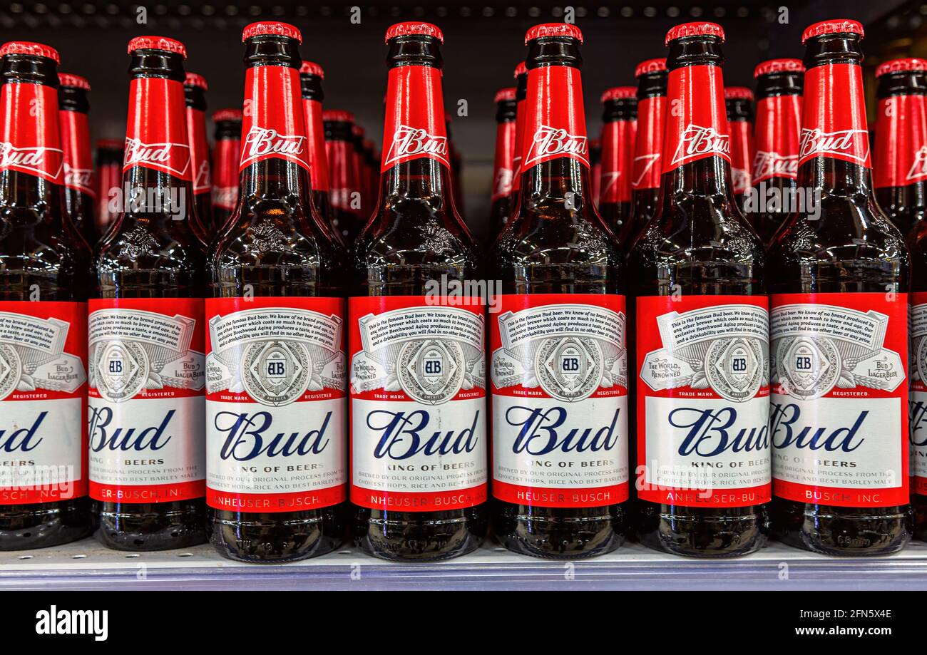 Bud beer russia hi-res stock photography and images - Alamy
