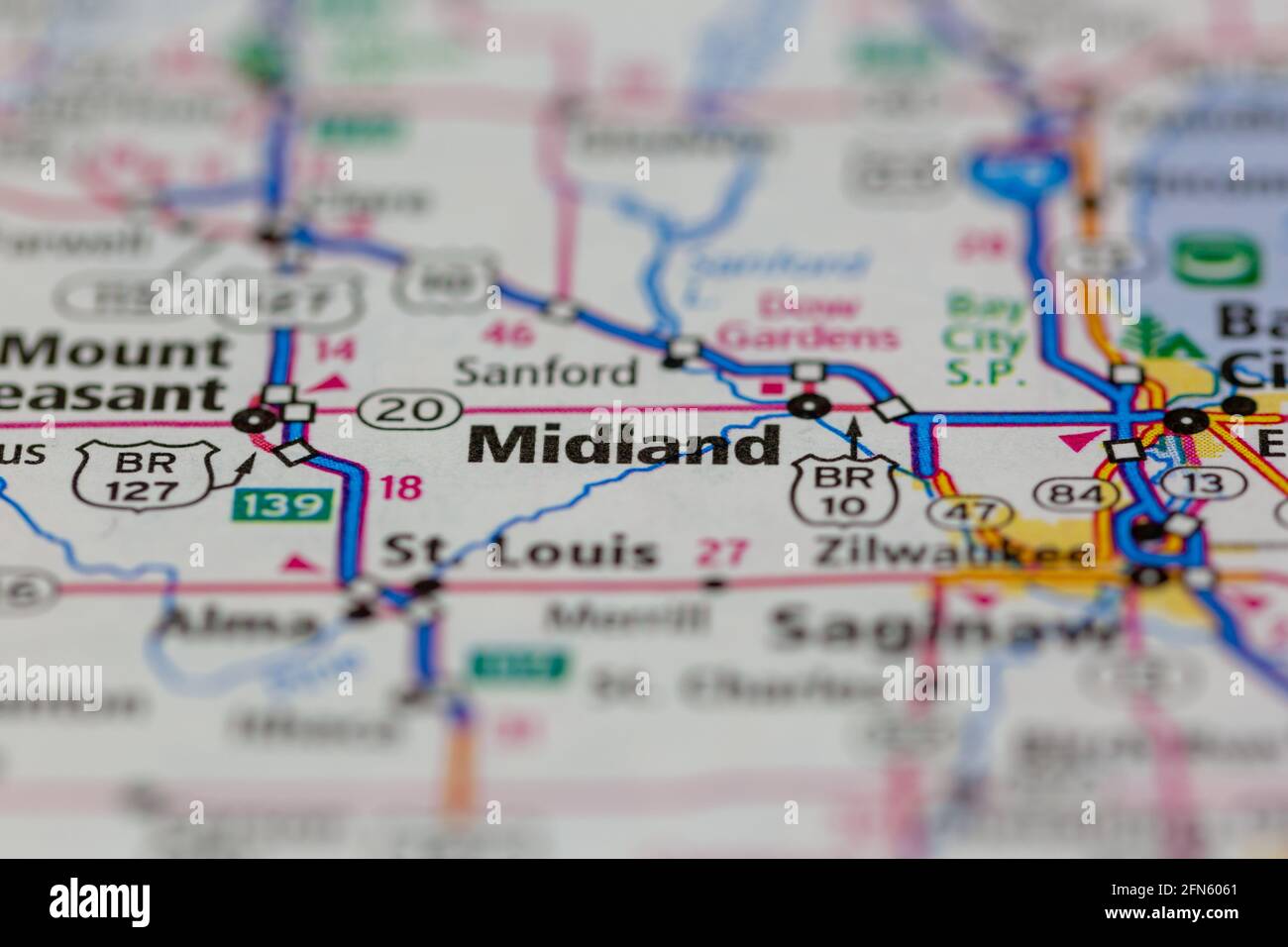 The midland railway map hi-res stock photography and images - Alamy