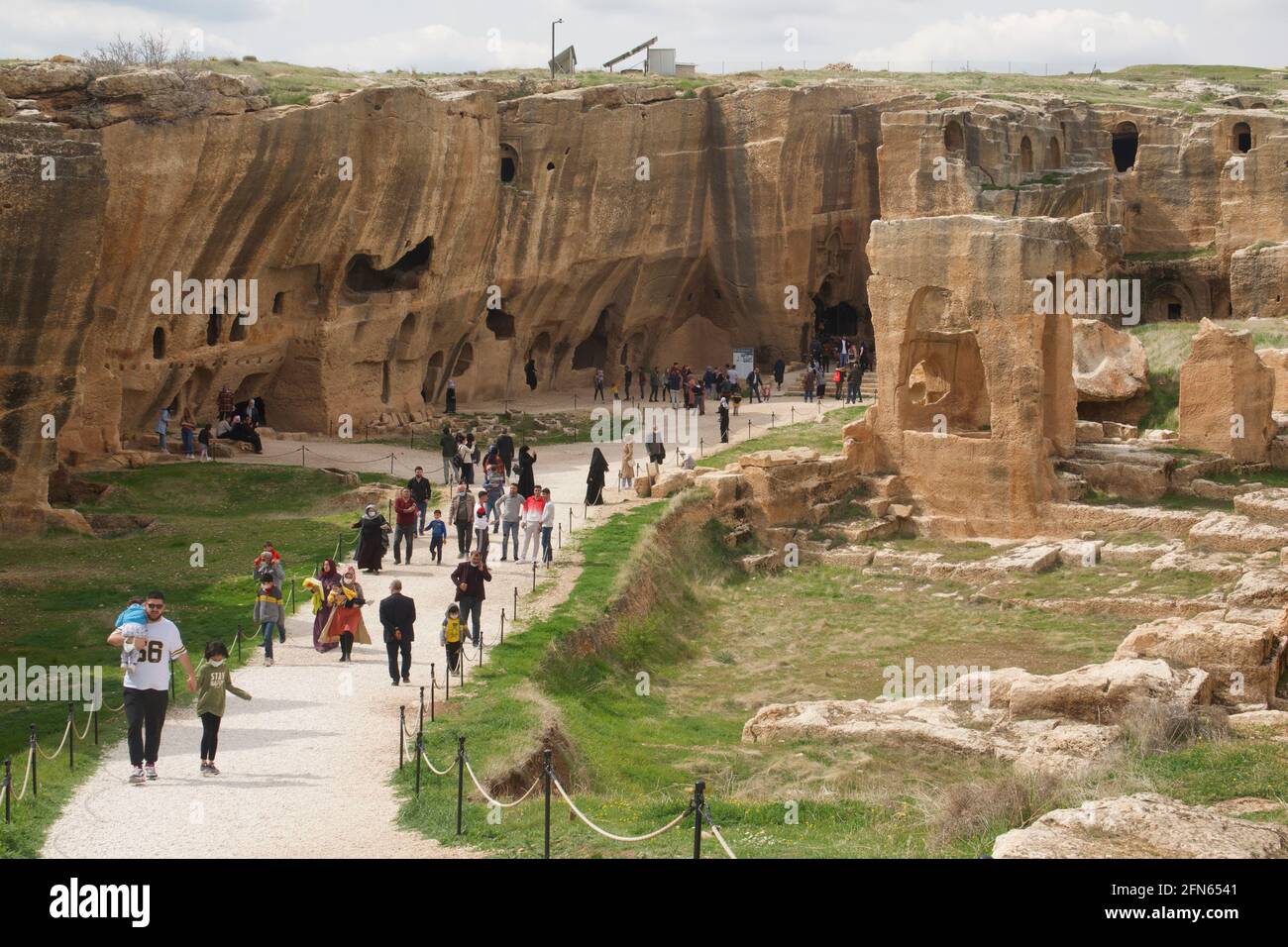 Dara archaeological complex, Mardin, Turkey Stock Photo
