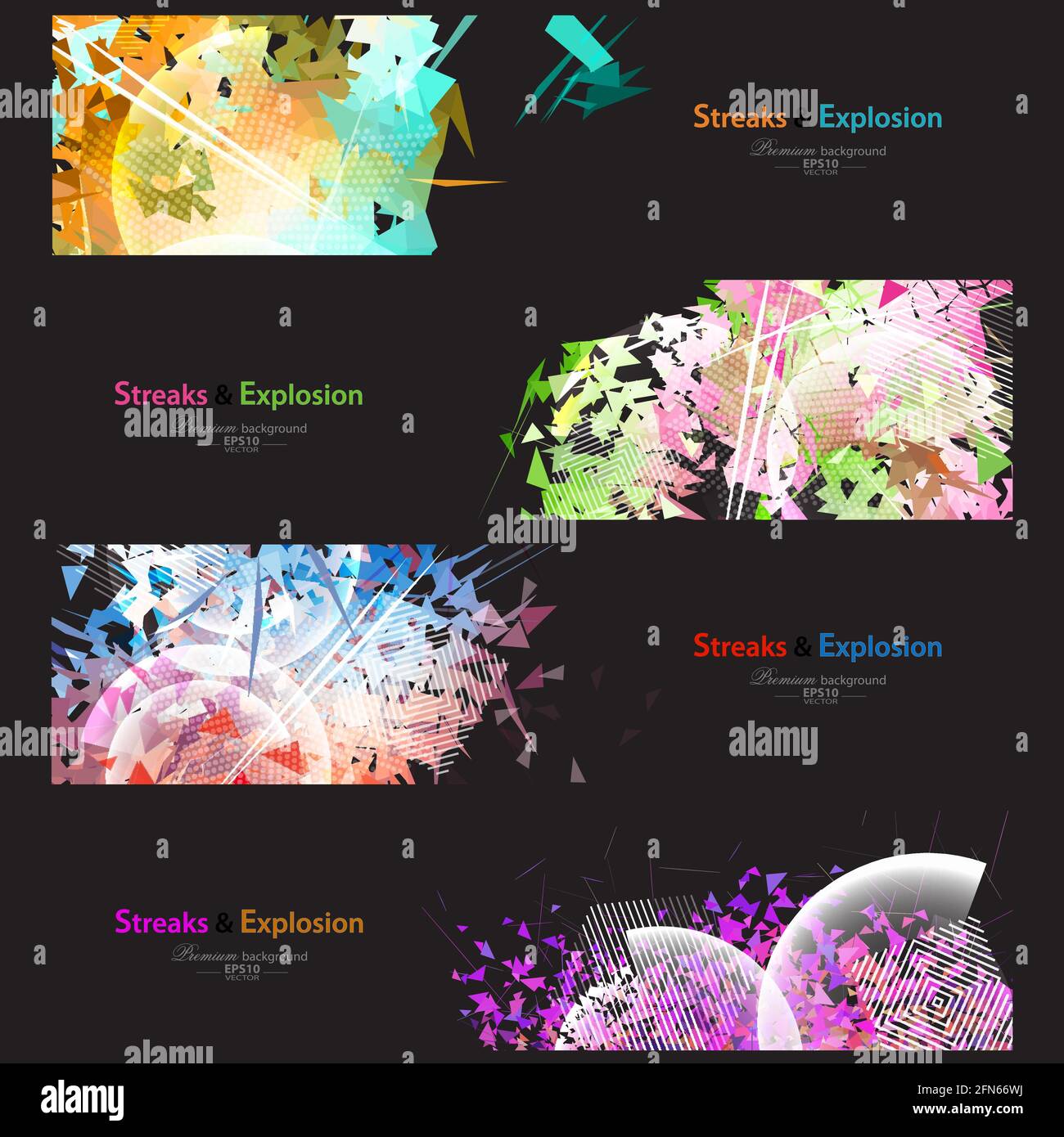 Attractive colour combination Stock Vector Images - Alamy