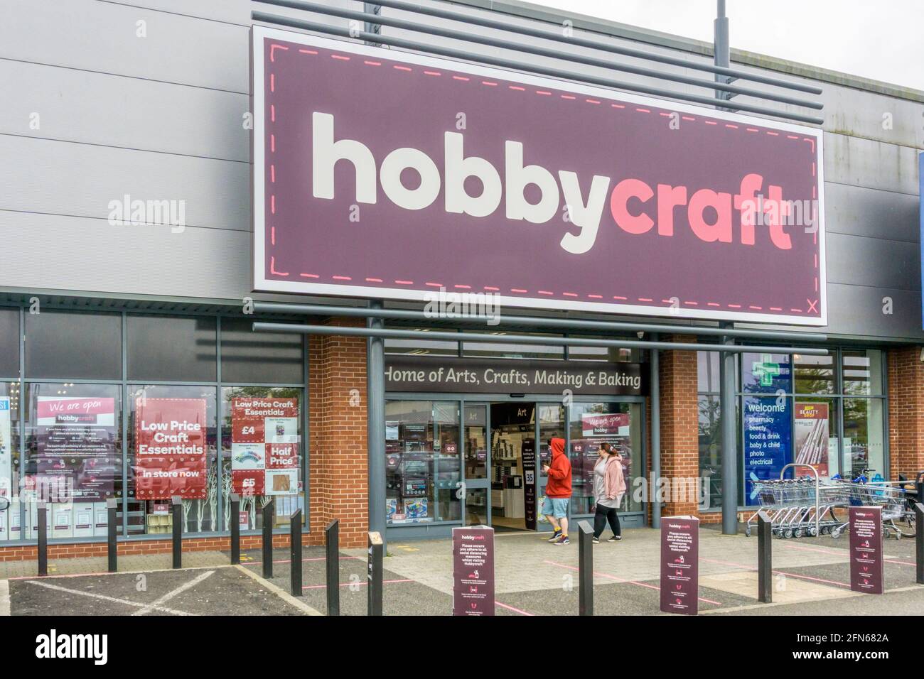 Hobbycraft shop store hi-res stock photography and images - Alamy