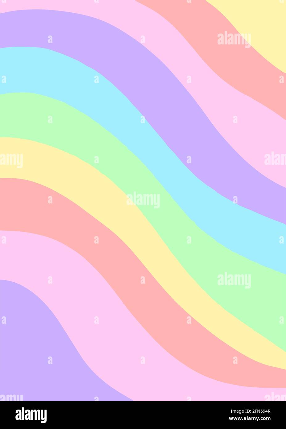 pastel rainbow background vector illustration Stock Vector