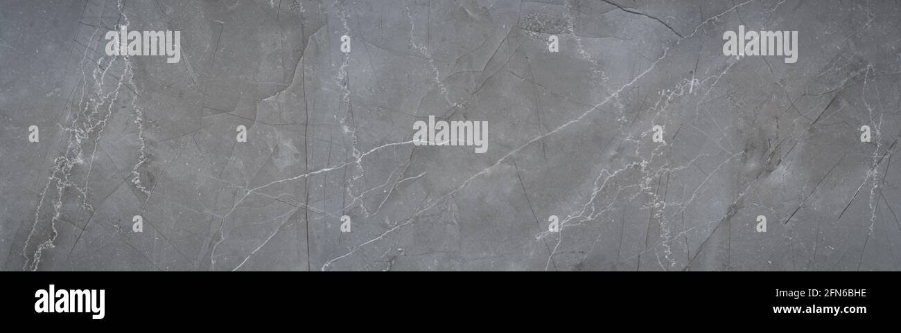 natural gray stone background texture with cracks and veins structure Stock Photo