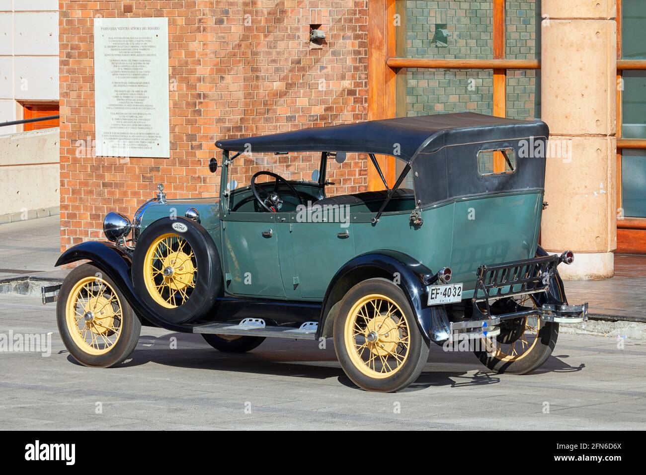 Antique Ford car Stock Photo