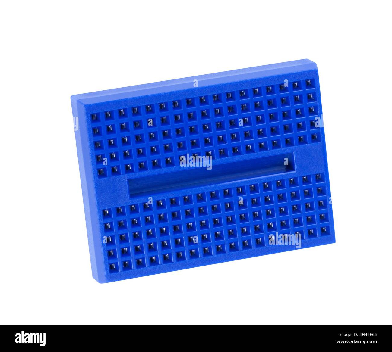 Mini Solderless Prototype Breadboard isolated Stock Photo - Alamy
