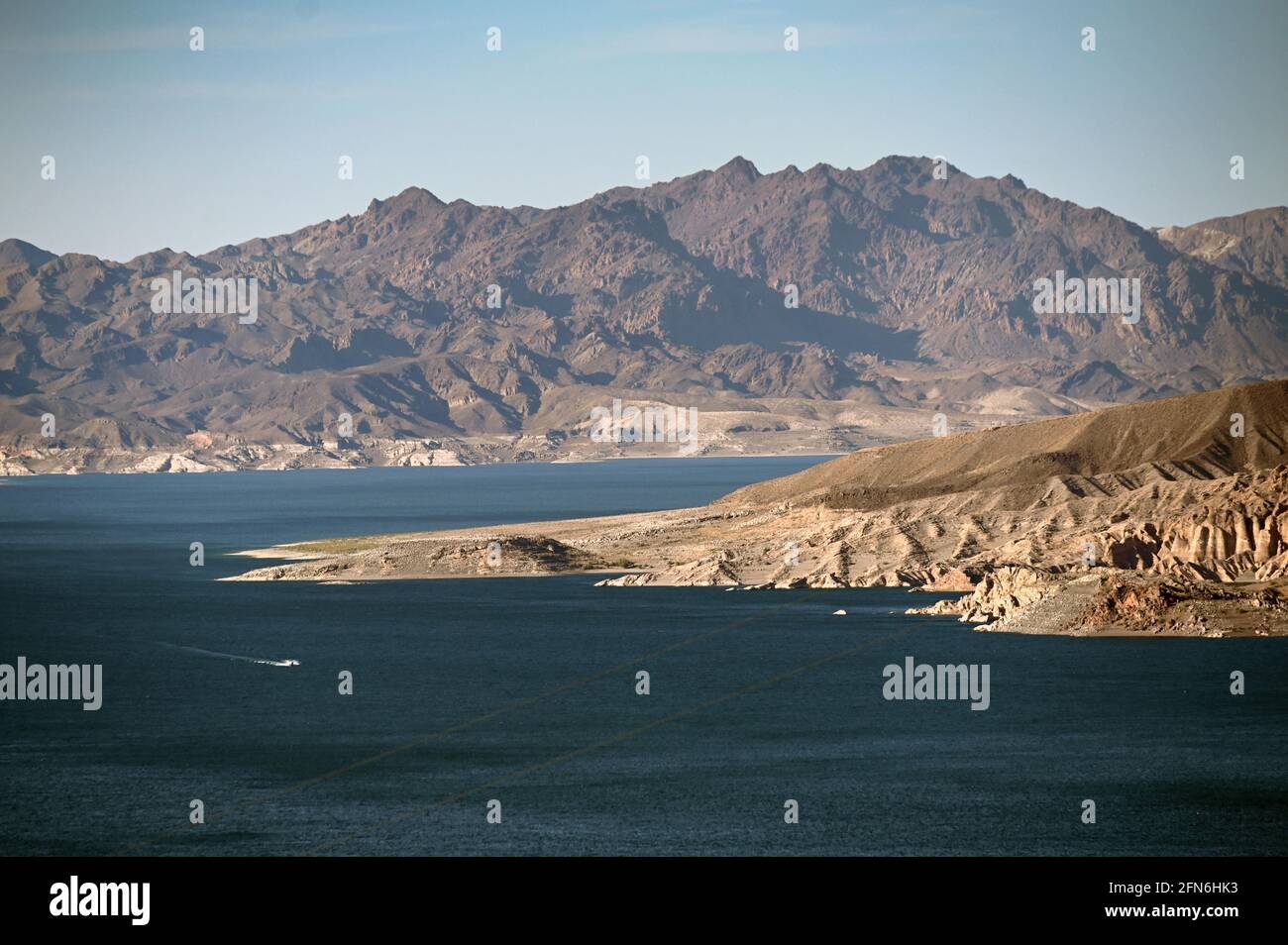 Lake Mead Nra, USA. 13th May, 2021. Lake Mead is seen on May 13, 2021 ...