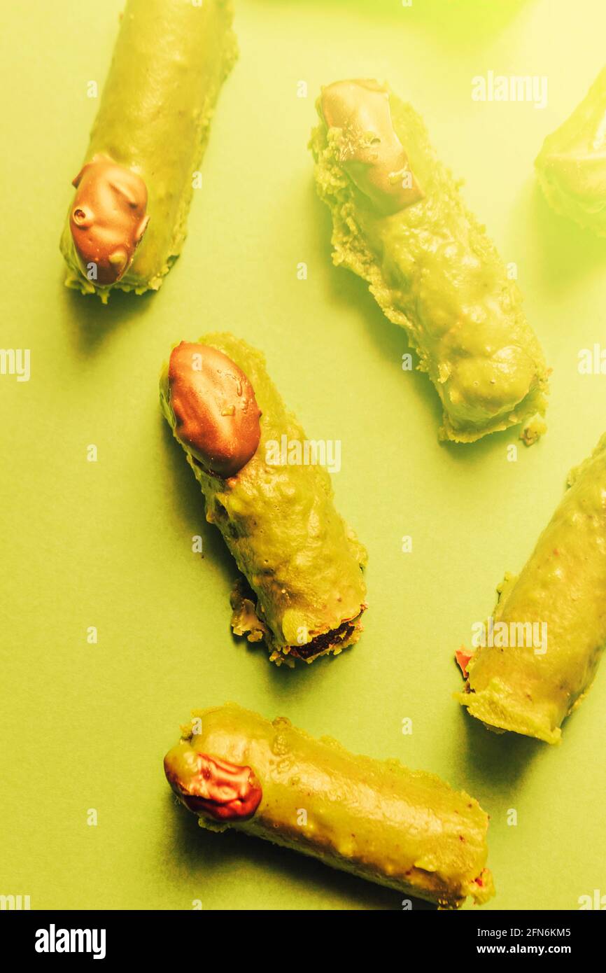 Severed Fingers Halloween Cookies